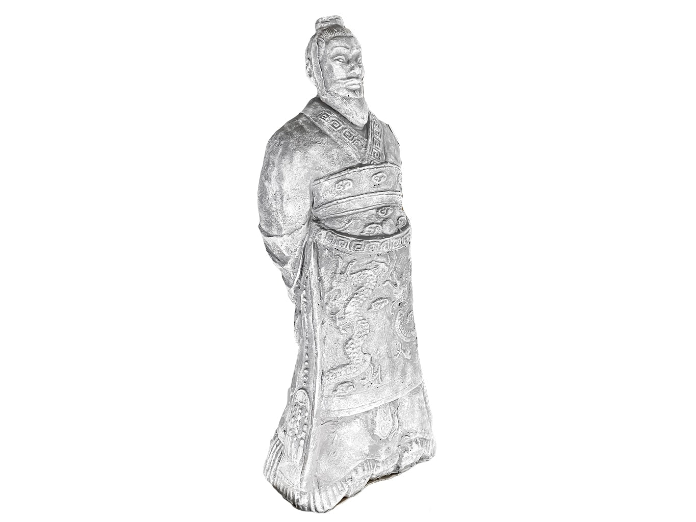 Oriental Emperor Stone Statue