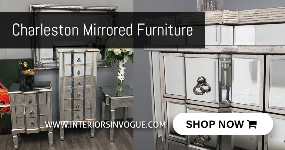 Charleston Mirrored Furniture by Interiors InVogue