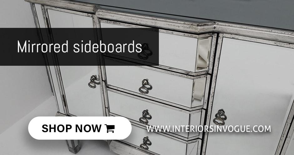 Mirrored Sideboard by Interiors InVogue