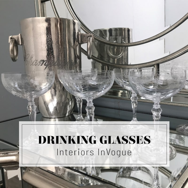 Drinking glasses