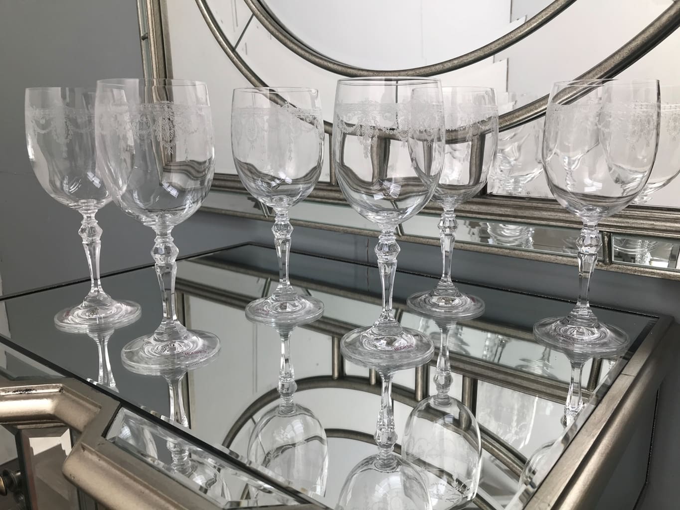 Catherine Red Wine Glasses - Set of 6