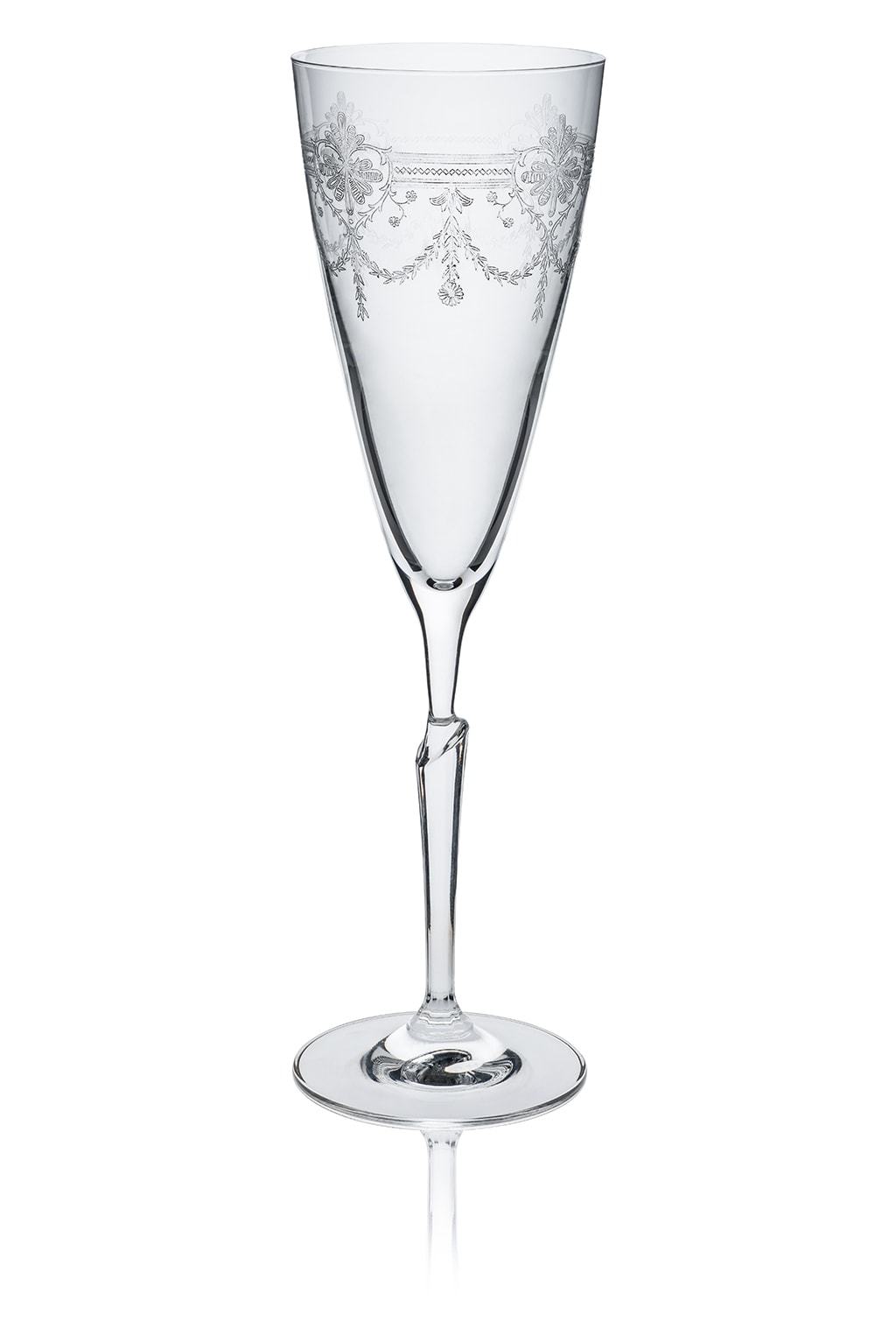 First Lady Champagne Flute - part of set of 6 drinking glasses