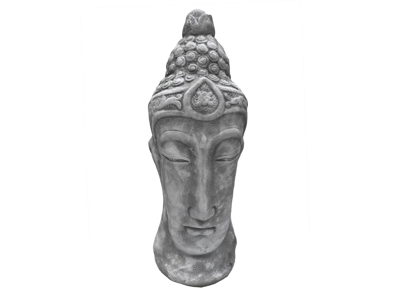 Buddha Head Stone Statue