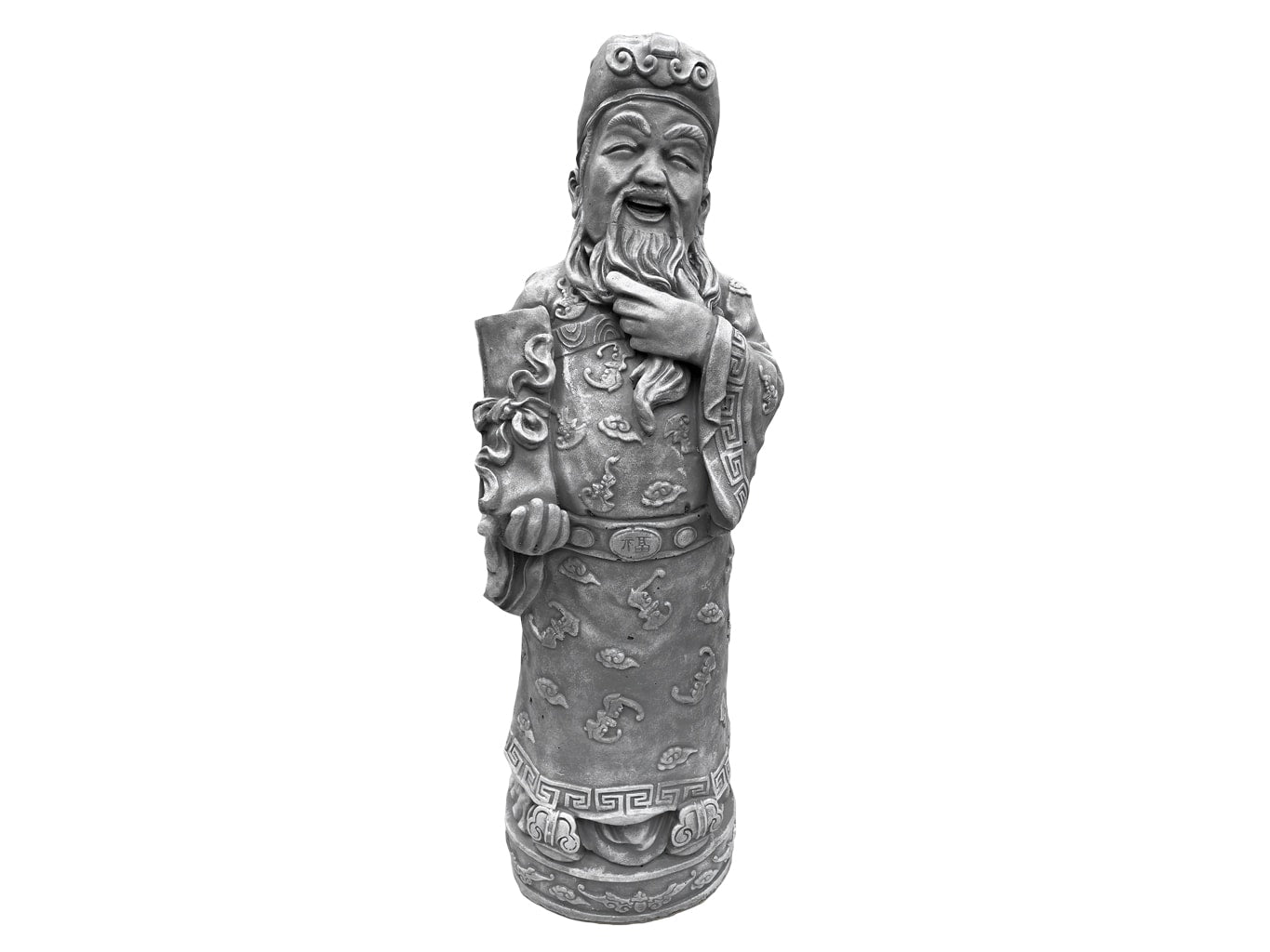 Laughing Confucius Garden Statue