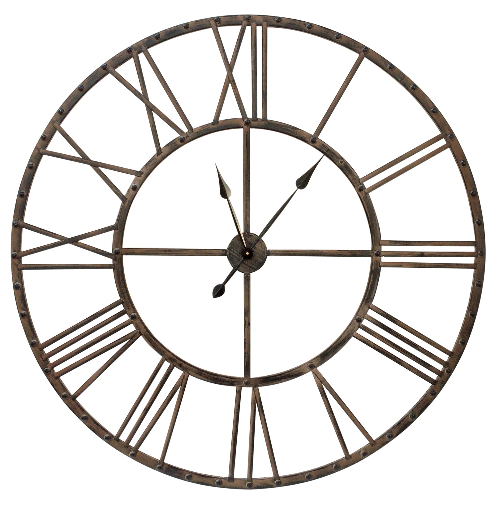 Oversized Skeleton Wall Clock