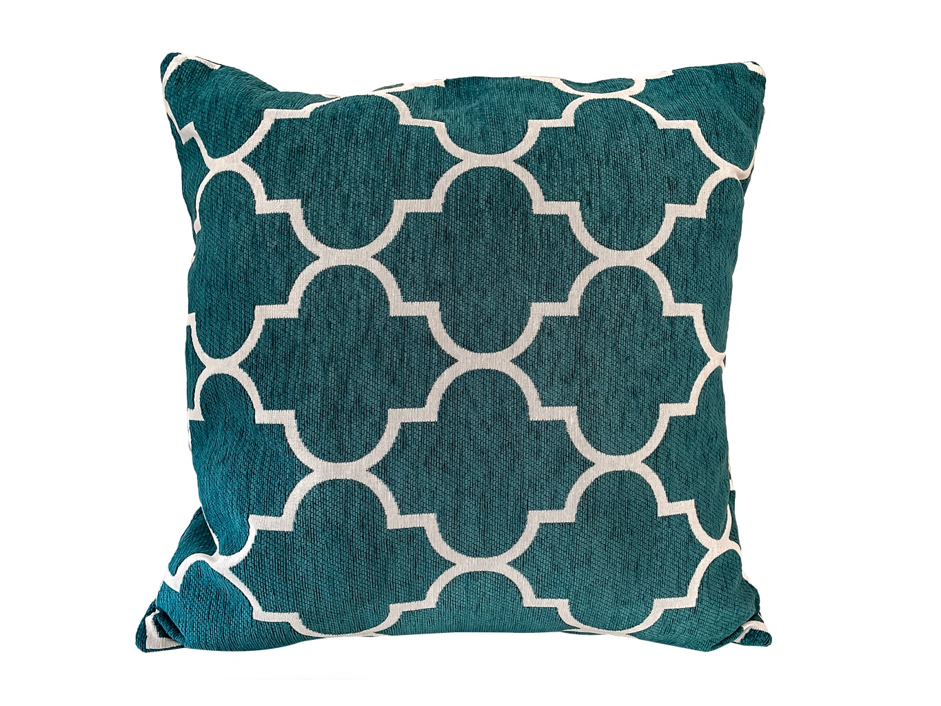 Turquoise Square Cushion