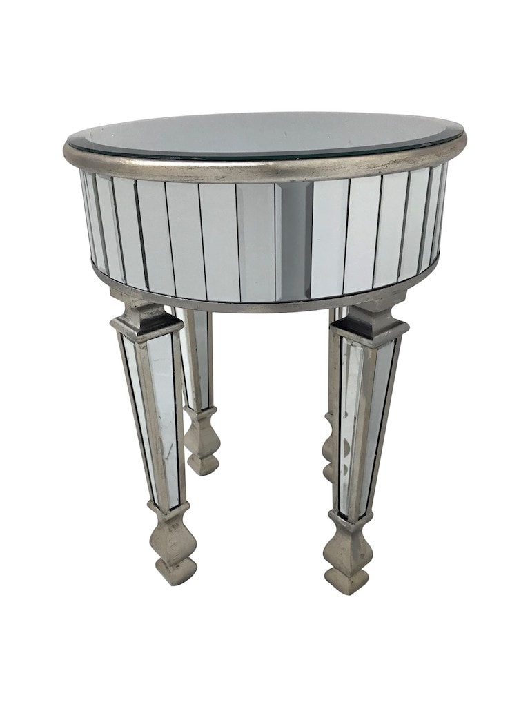 Mirrored Side Table